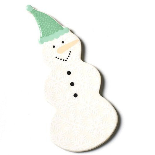Happy Everything Mini Attachment - Teal Hat Snowman