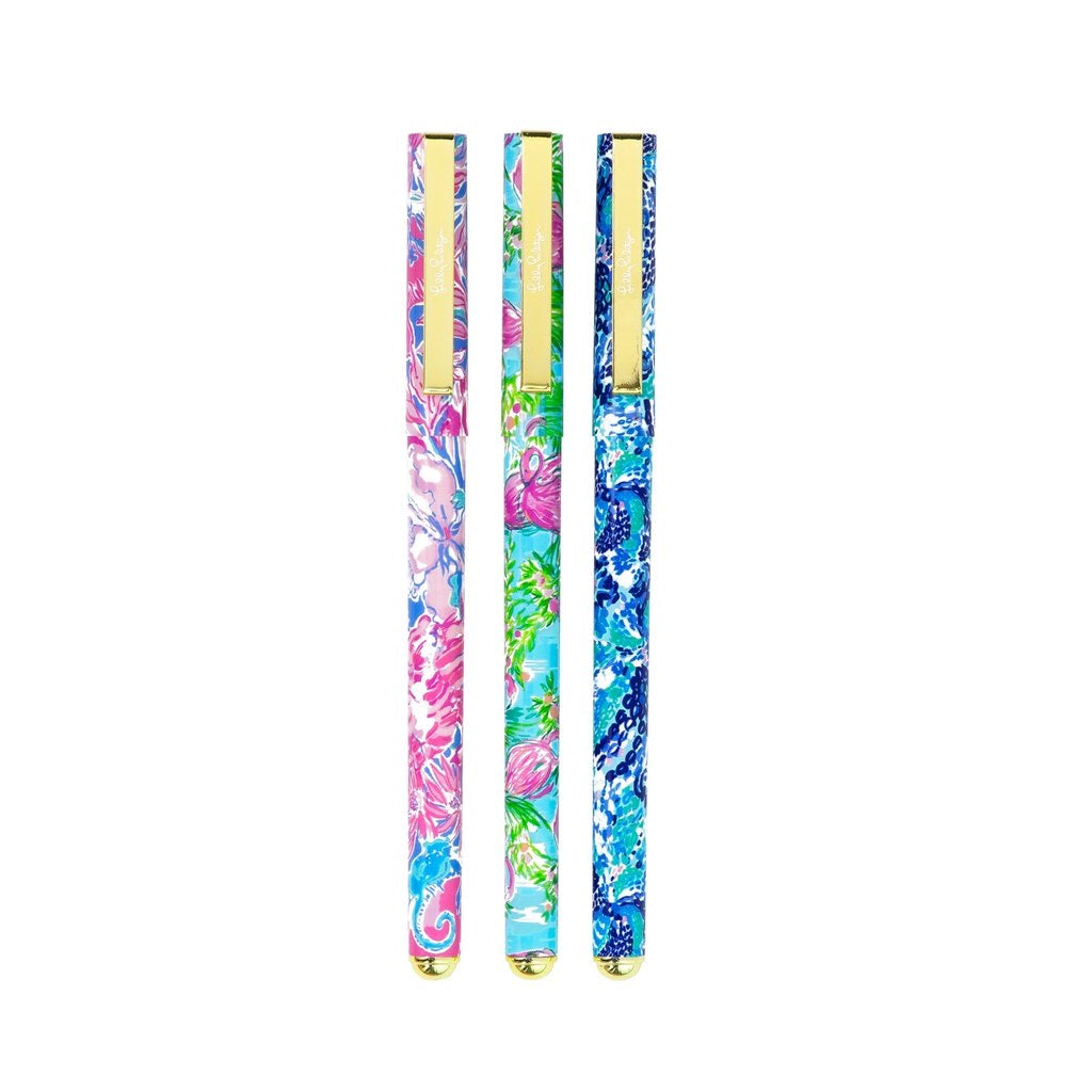 Lilly Pulitzer Colored Pen Set/3