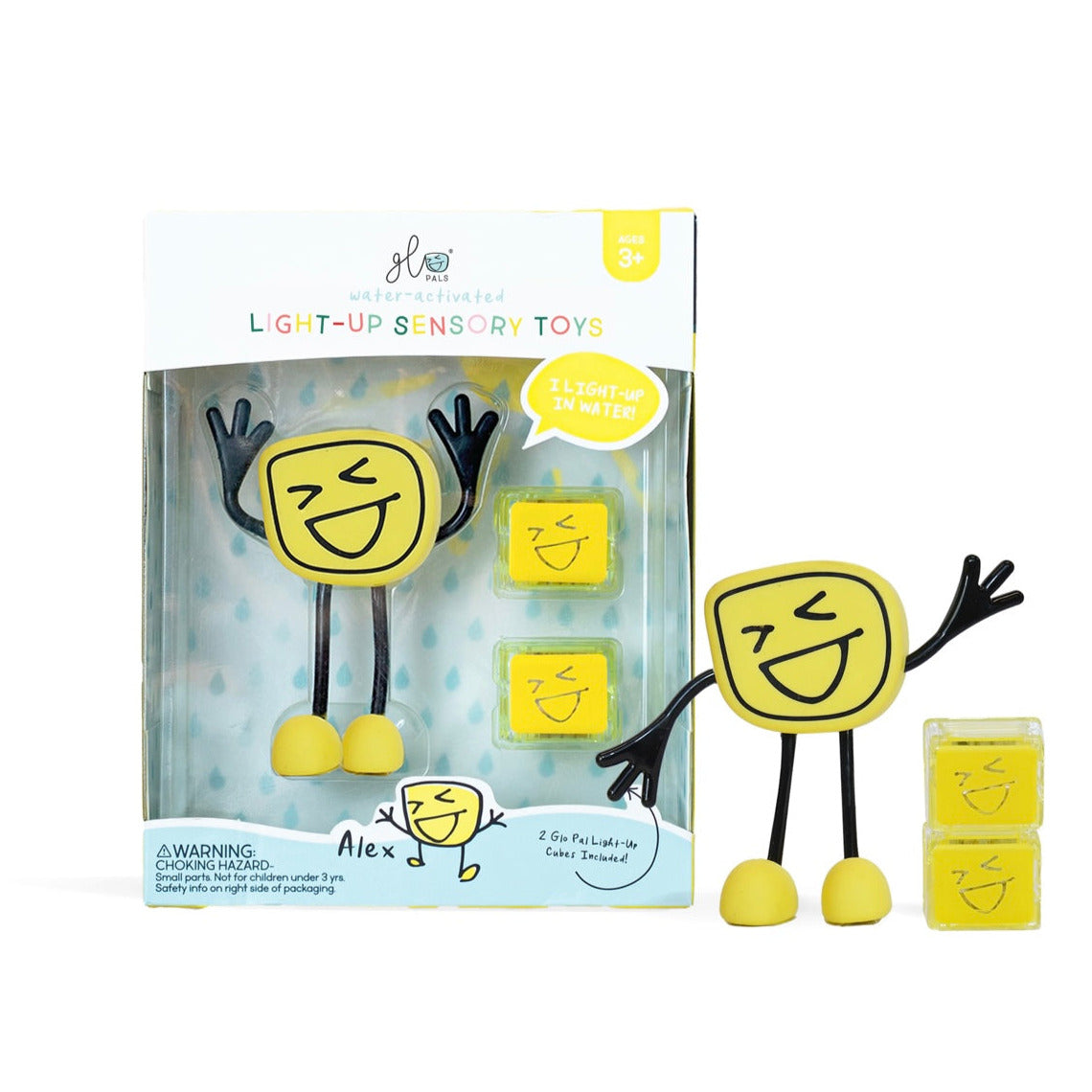 Glo Pals Light-Up Sensory Toy Set - Yellow