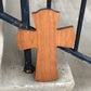 Personalized Wooden Cross - Cherry