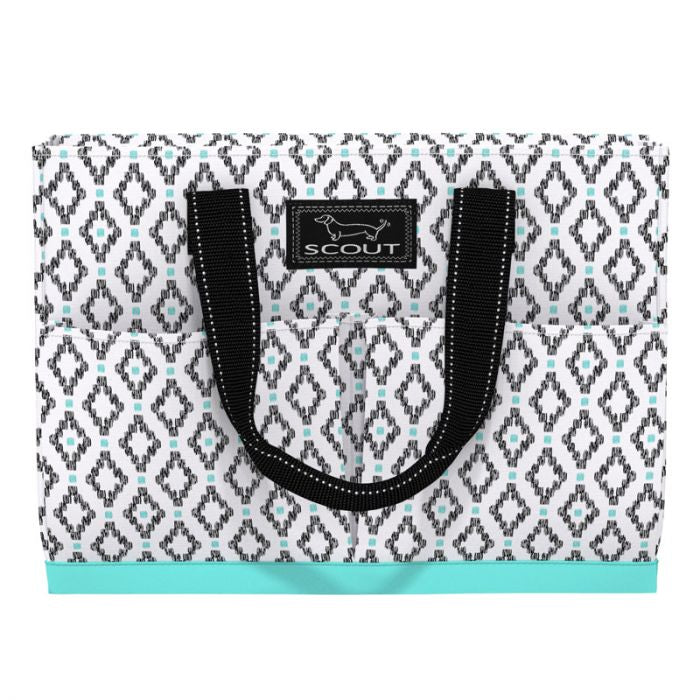 Scout Uptown Girl Pocket Tote Bag - Teal Diamond