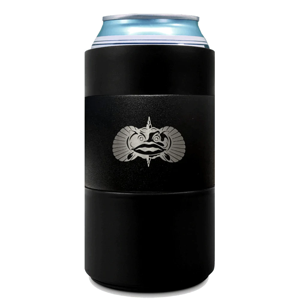Black Non-Tipping Can Cooler