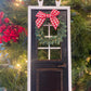 Door Ornament w/Red Bow