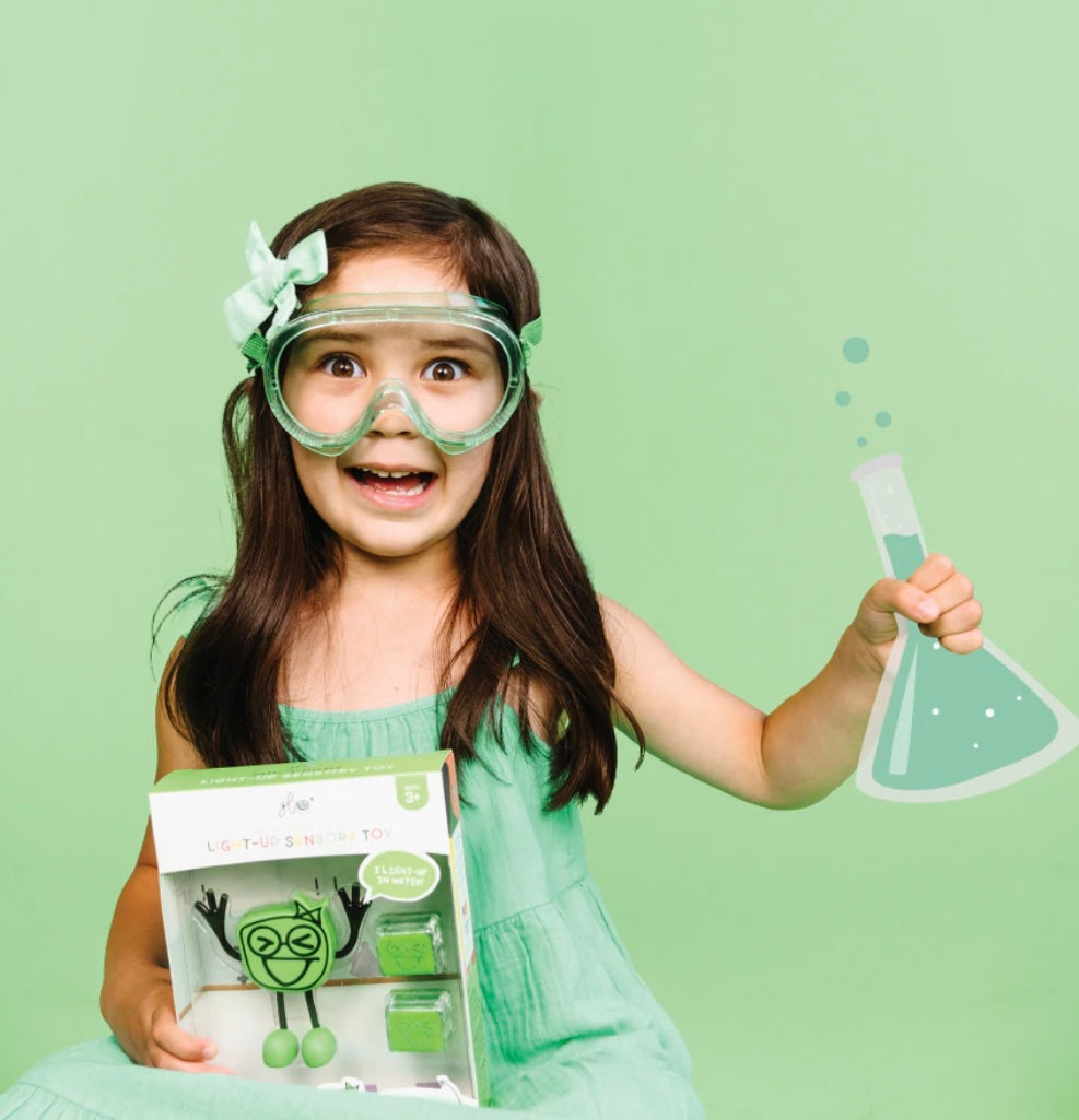 Glo Pals Light-Up Sensory Toy Set - Green