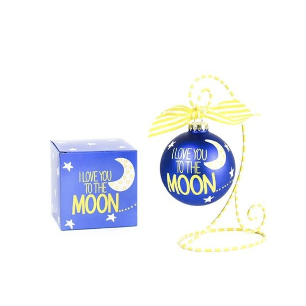 I Love You To The Moon & Back Ornament