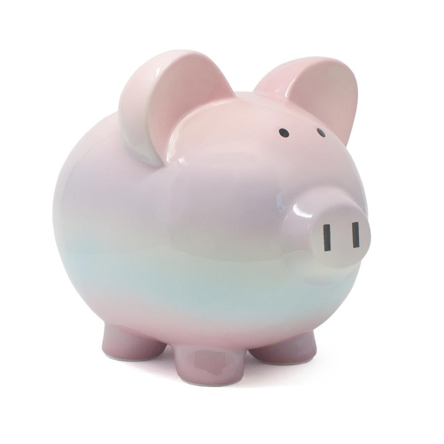 Personalized Ombre Piggy Bank