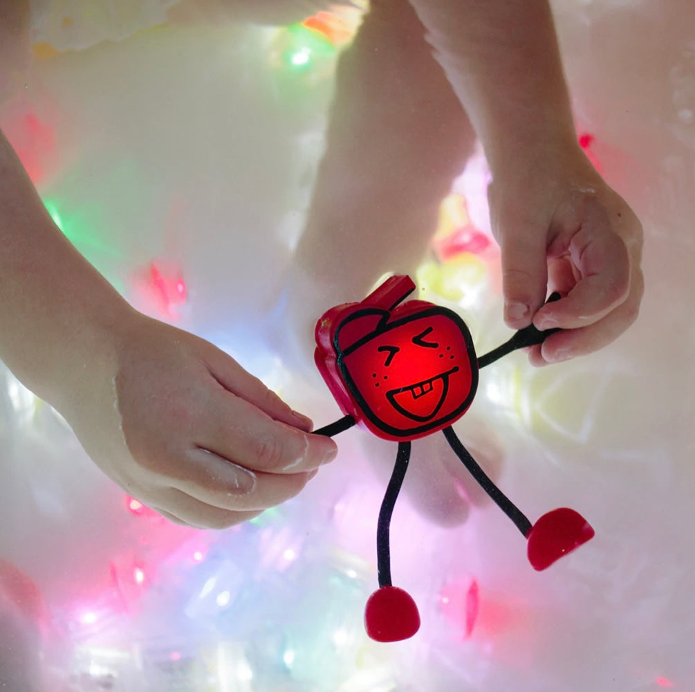 Glo Pals Light-Up Sensory Toy Set - Red
