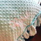 Personalized Minky Dot Pillowcase - Ruffle