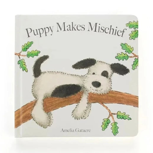 "Puppy Makes Mischief" Children's Book