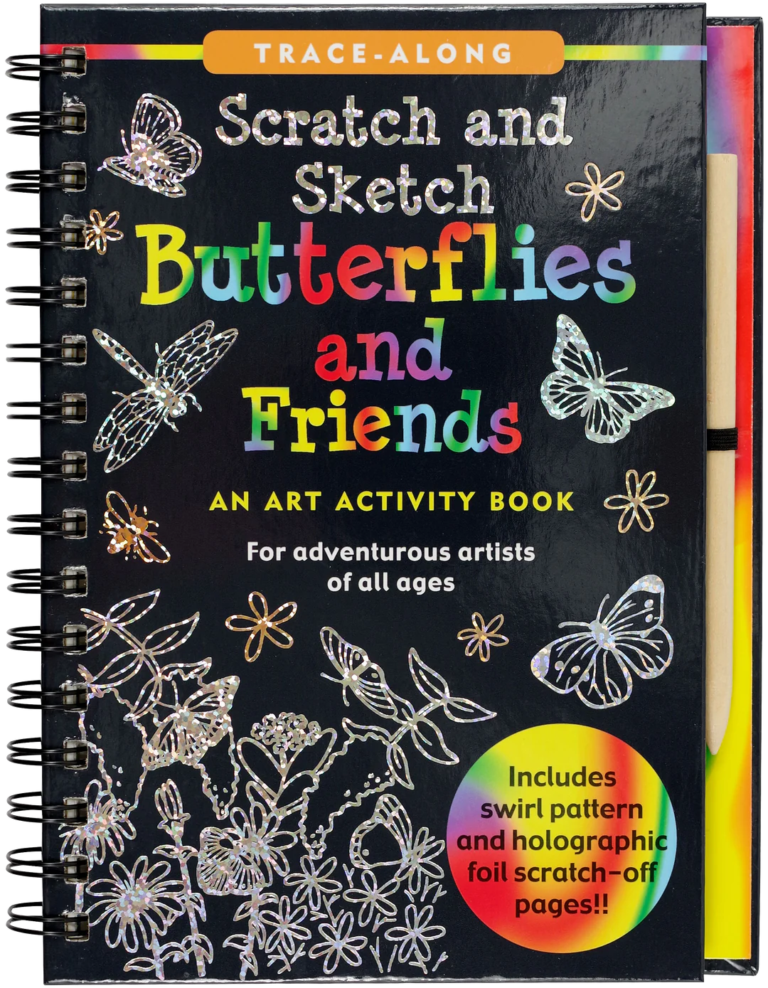 Scratch & Sketch Activity Pad - Butterflies and Friends