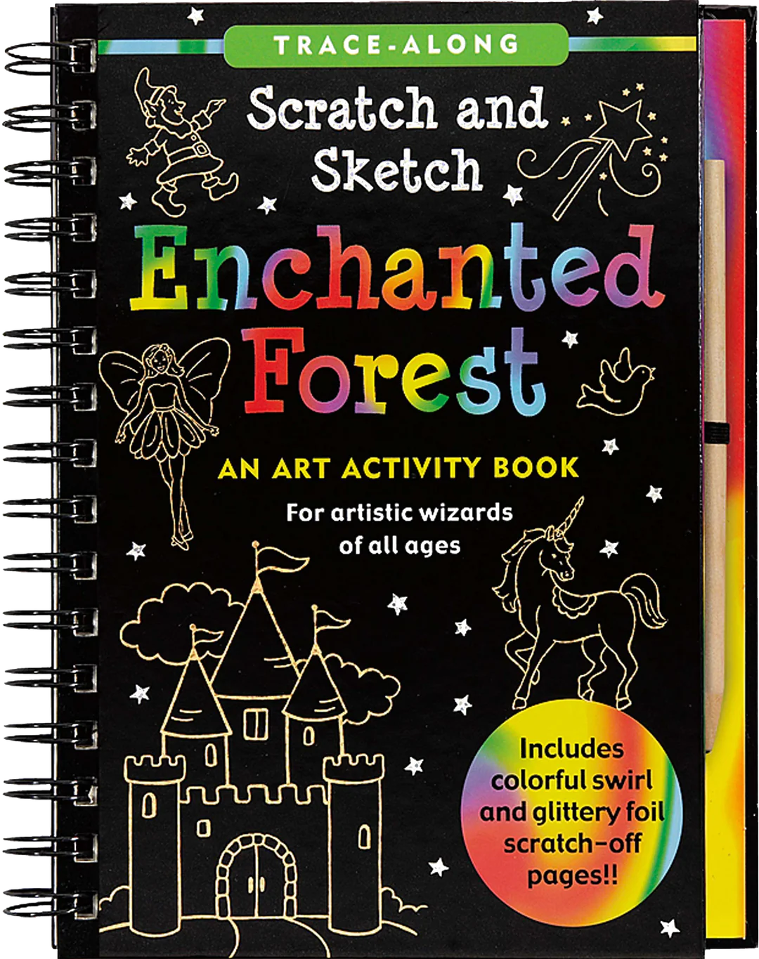 Scratch & Sketch Activity Pad - Enchanted Forest