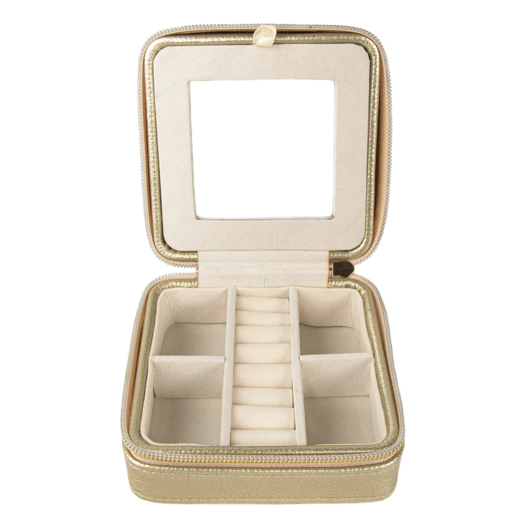 Gold Jewelry Case - Inside