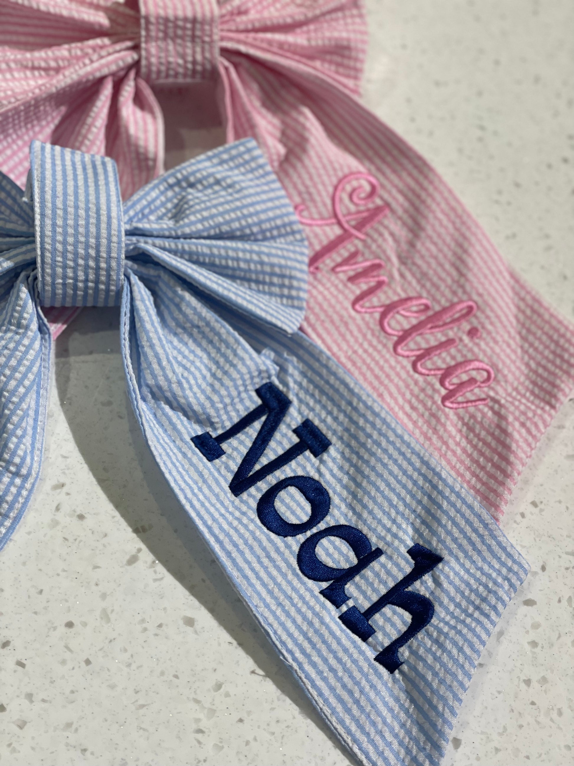 Personalized Basket Bow