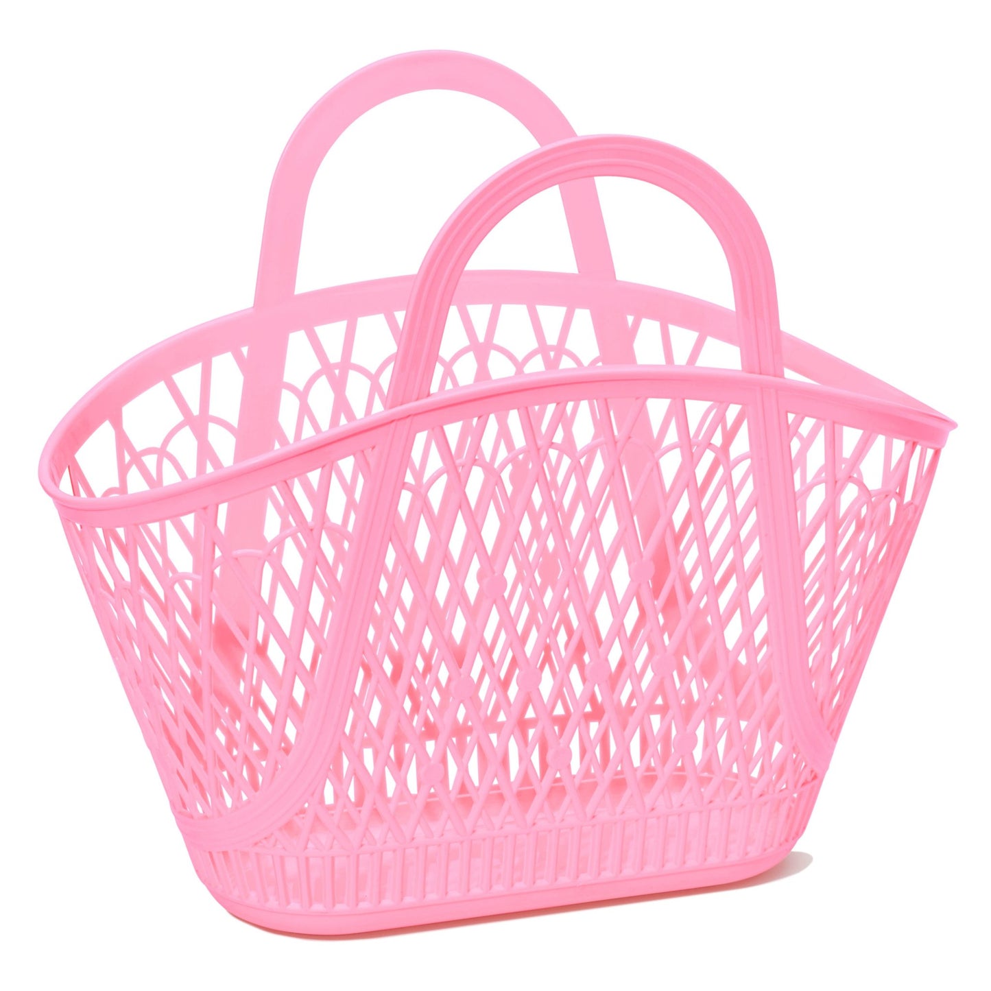 Sun Jellies Betty Basket - Bubble Pink