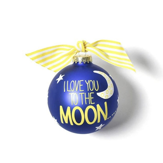 I Love You To The Moon & Back Ornament