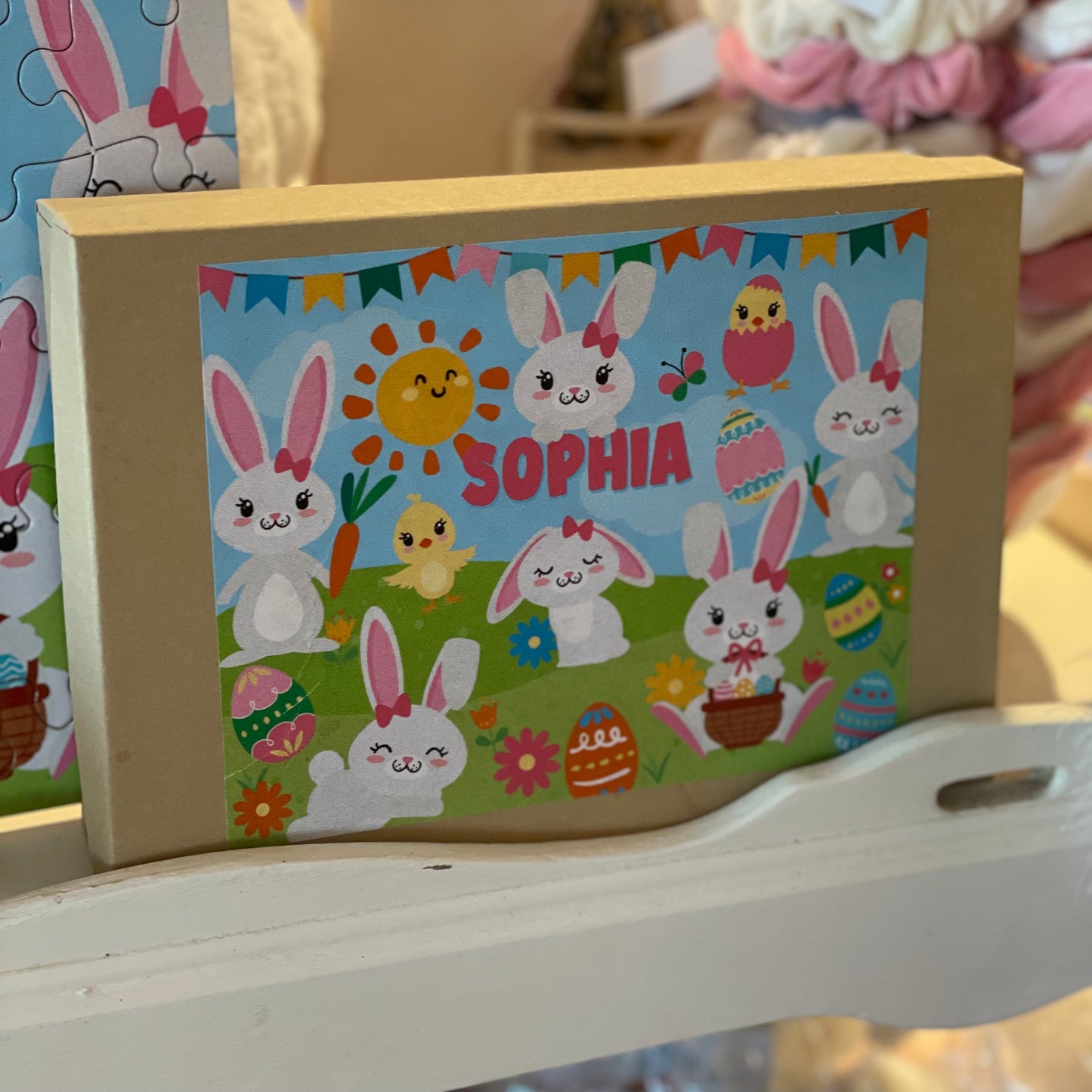 Personalized Easter Puzzle - Pink