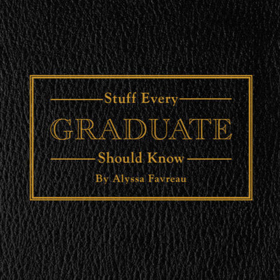 "Stuff Every Graduate Should Know" Pocket Sized Hardback Book