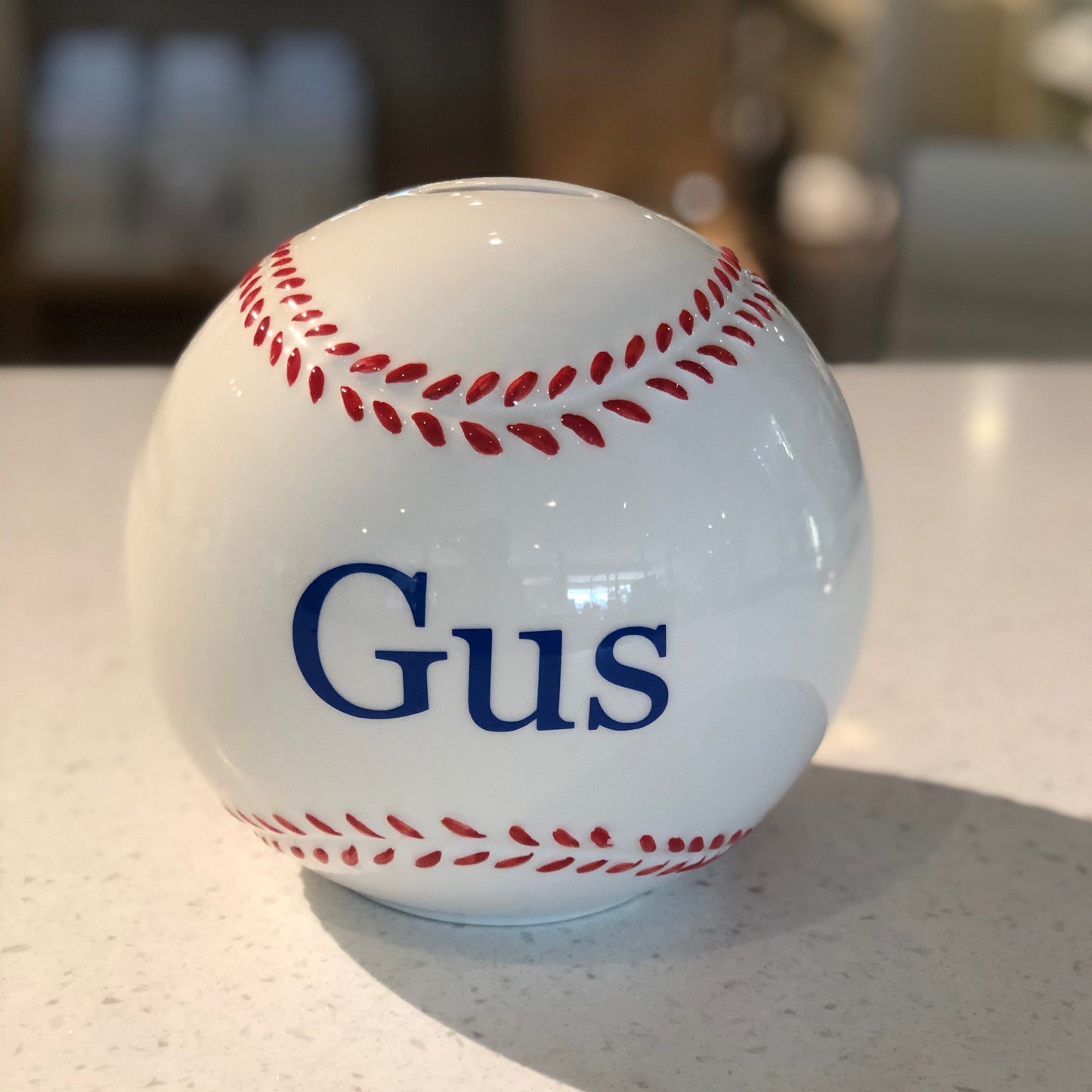 Personalized Baseball Bank