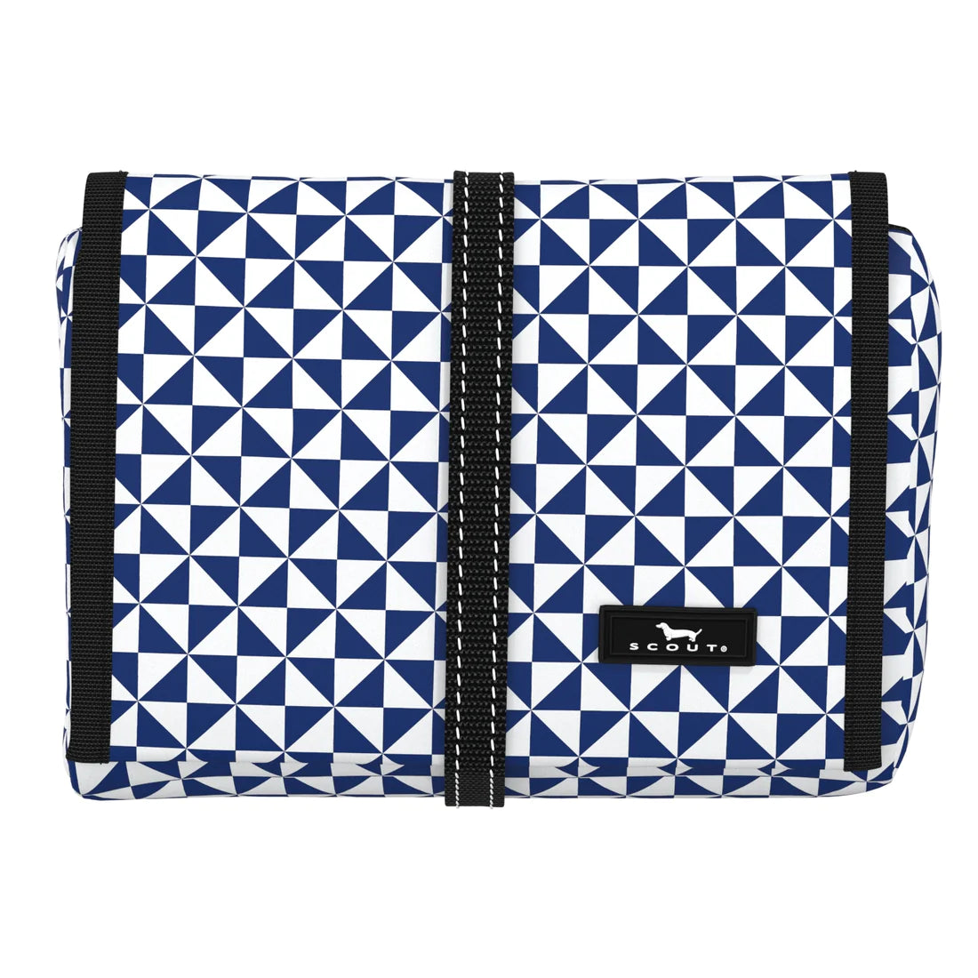 Scout Beauty Burrito Hanging Toiletry Bag - Tic Tac Tile