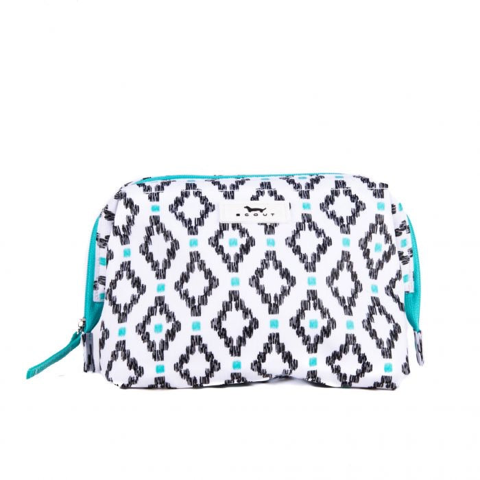 Scout Little Big Mouth Toiletry Bag - Teal Diamond