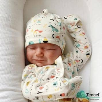 Magnetic Me Modal Infant Sack Gown & Hat Set - ABC Love, Lifestyle
