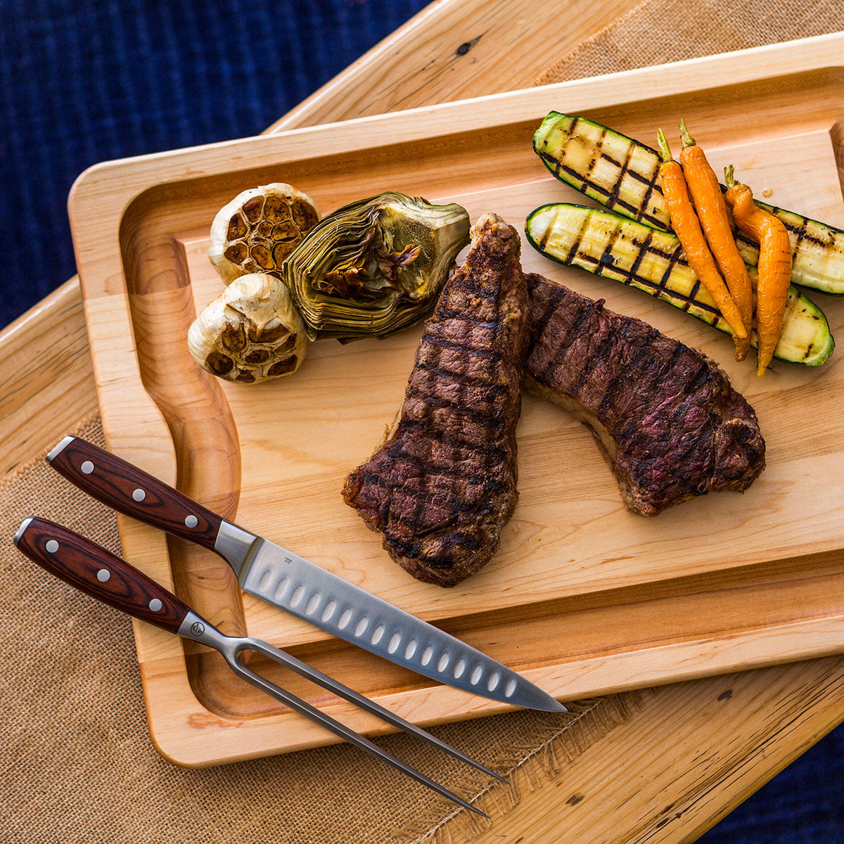 Personalized Maple BBQ Carving Board