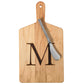 Personalized Maple Cheese Board, Spreader Set