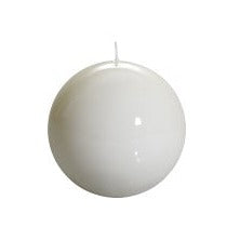 Ball Candle - 4' - White