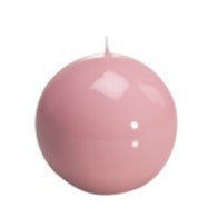 Ball Candle - 4" - Pink