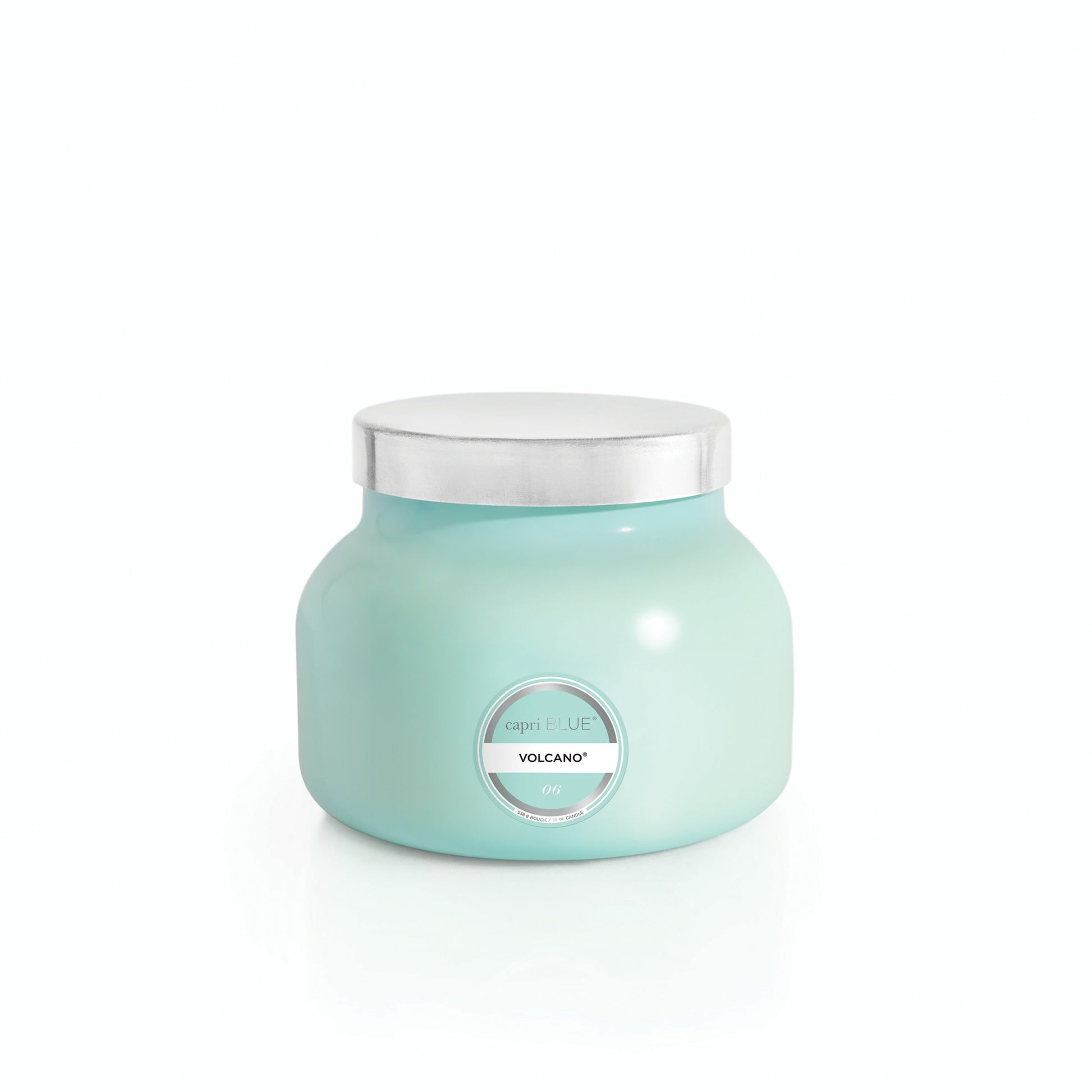 Capri Blue Candle - 19 Oz - Volcano - White 